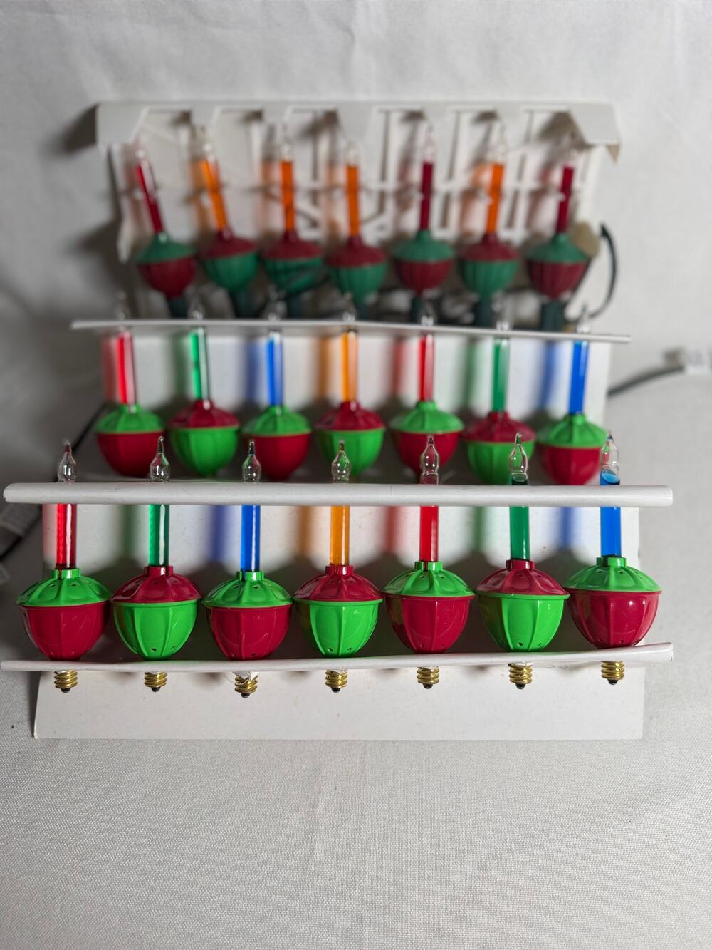 vtg Style Multi-Color Christmas Bubble Lights - Lot of 15 Replacement Bulbs Only